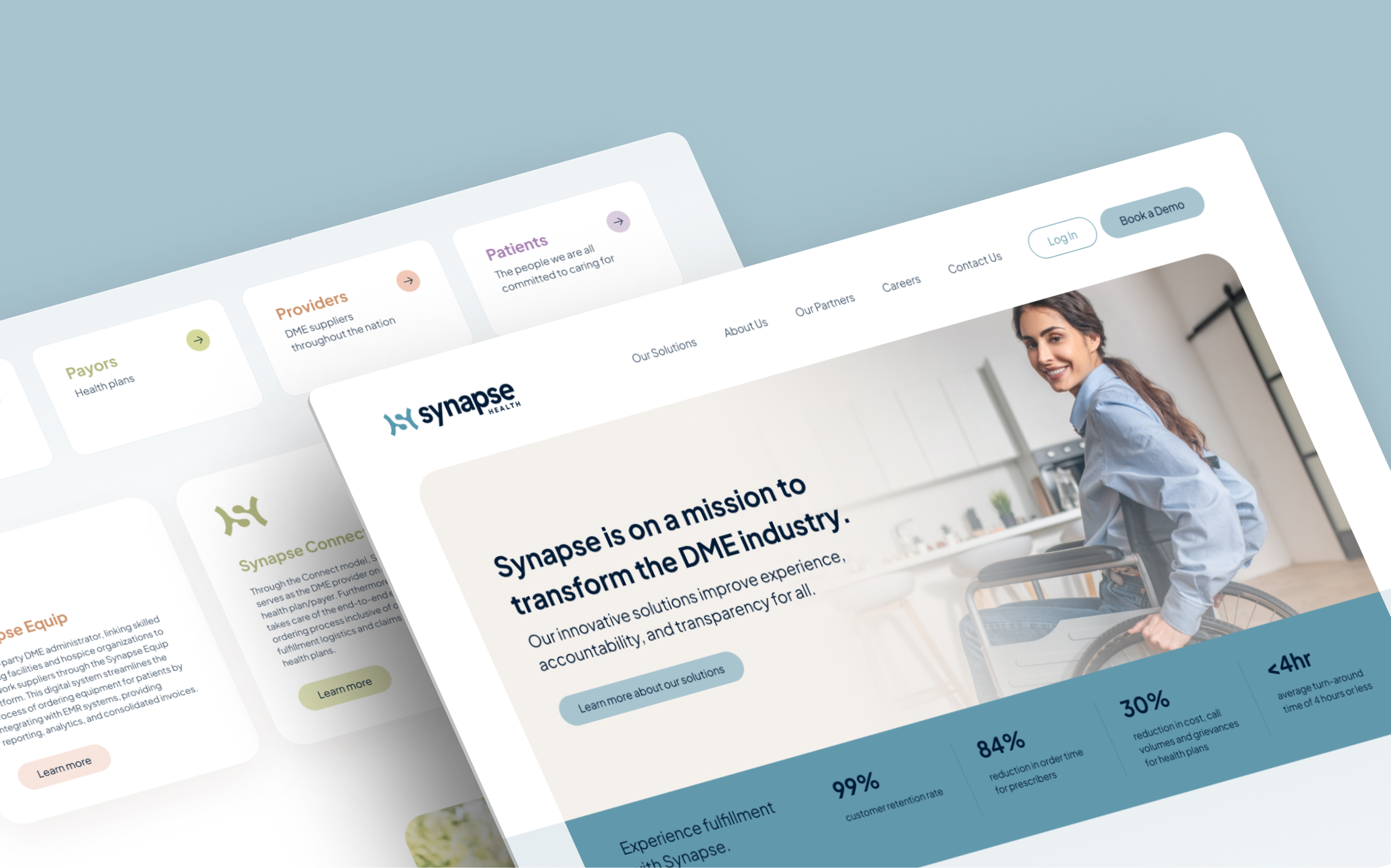 Synapse Health Website Design